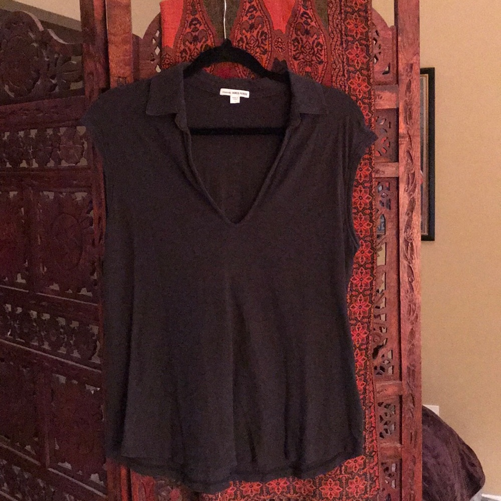 James Perse Collared Top - image 2